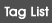 TagList