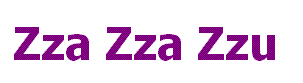 Zza Zza Zzu