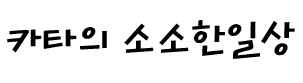 카타의 소소한일상