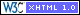 Valid XHTML 1.0 Transitional