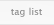 tag list